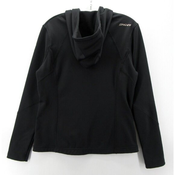 Spyder Jacket Medium Windbreaker Hoodie Fleece Line Softshell Hiking - Picture 8 of 15